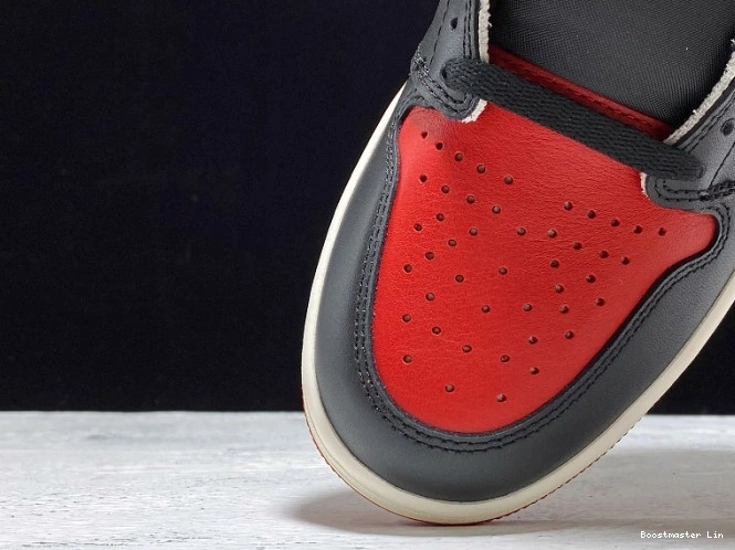 Boostmaster lin High Bred Toe Air Jordan OG 1 Retro 555088-610 0727